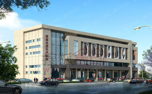 秦皇岛国际汽配城图片 样板间 装修效果图