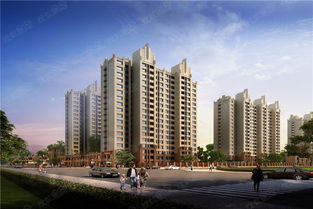 林语城高层效果图与风华天城 现代居住美学的融合